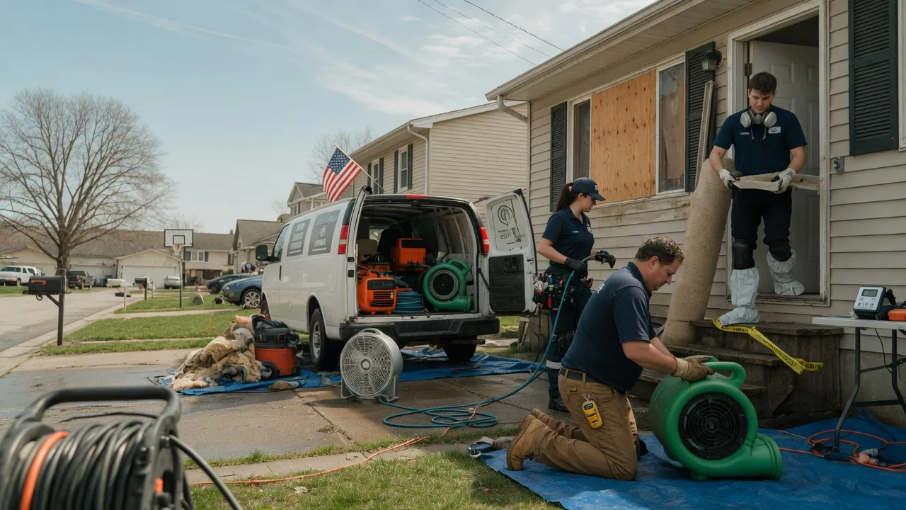 Water Damage Restoration in Mchenry, MS near me